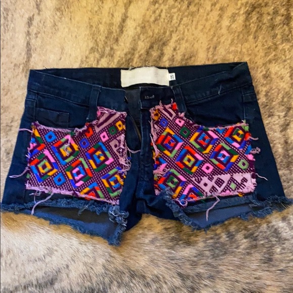 Jen's Pirate Booty Pants - RARE Jens Pirate Booty denim shorts 25 Vintage
